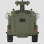 3D armored truck vehicle