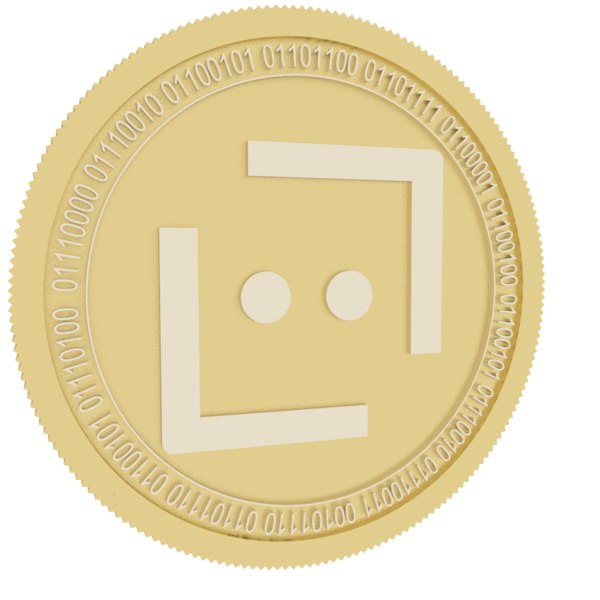 3D liquidity bot token gold coin