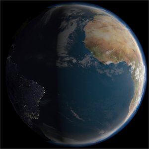 3D earth 10k