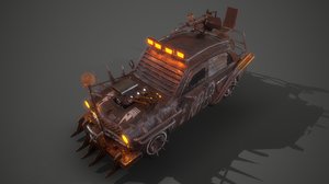 battle car 03 3D model