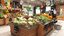 3D natural foods market greengrocer