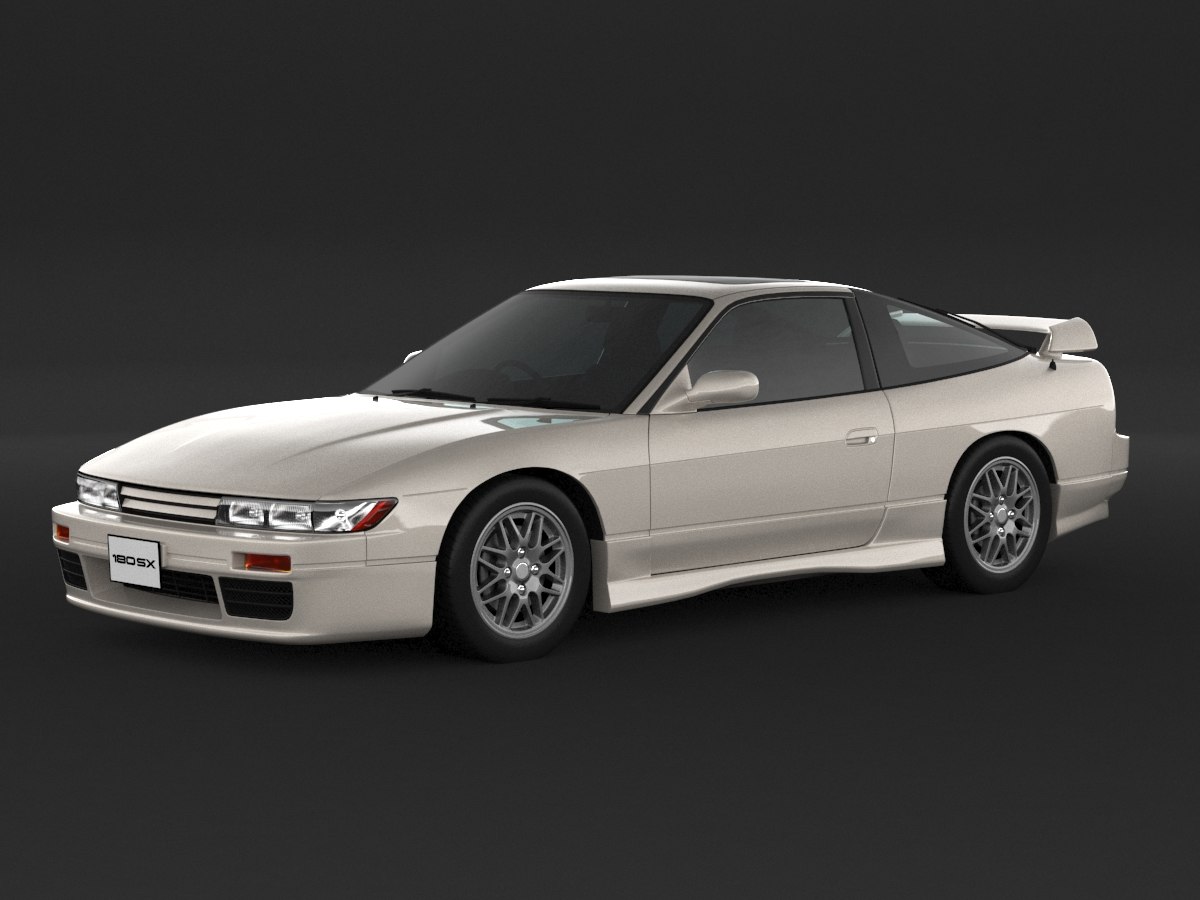 3D nissan silvia s - TurboSquid 1606570