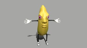 banana 3D model