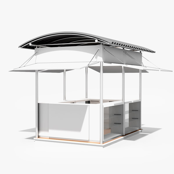 3d model kiosks