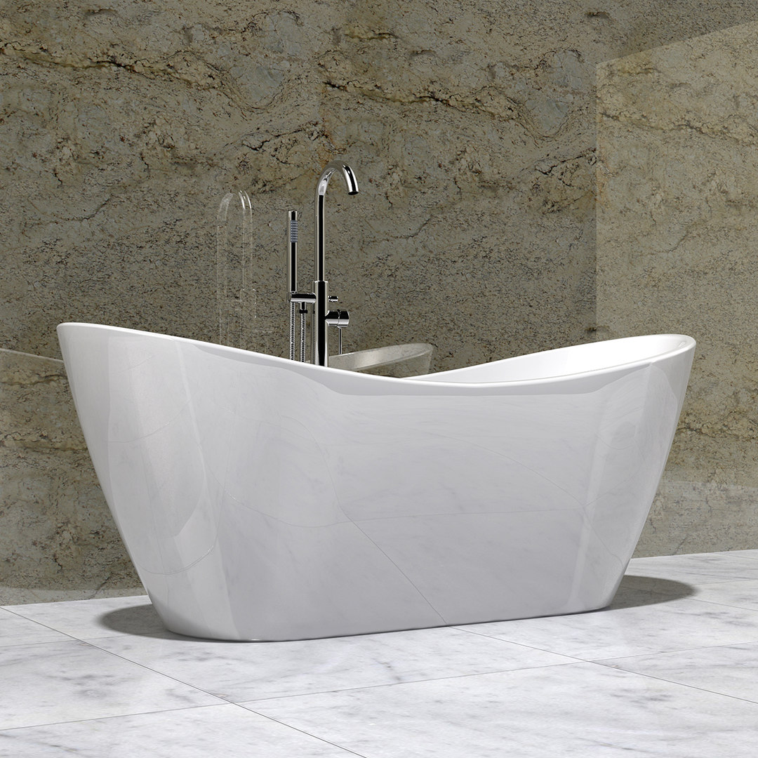 Bathtub design modern 3D model TurboSquid 1362302