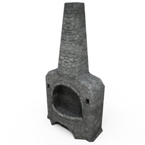 medieval oven 3D