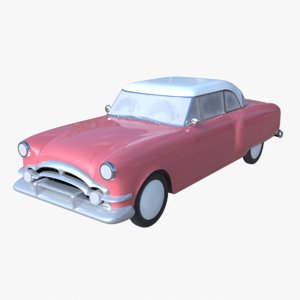 vintage car 3D model