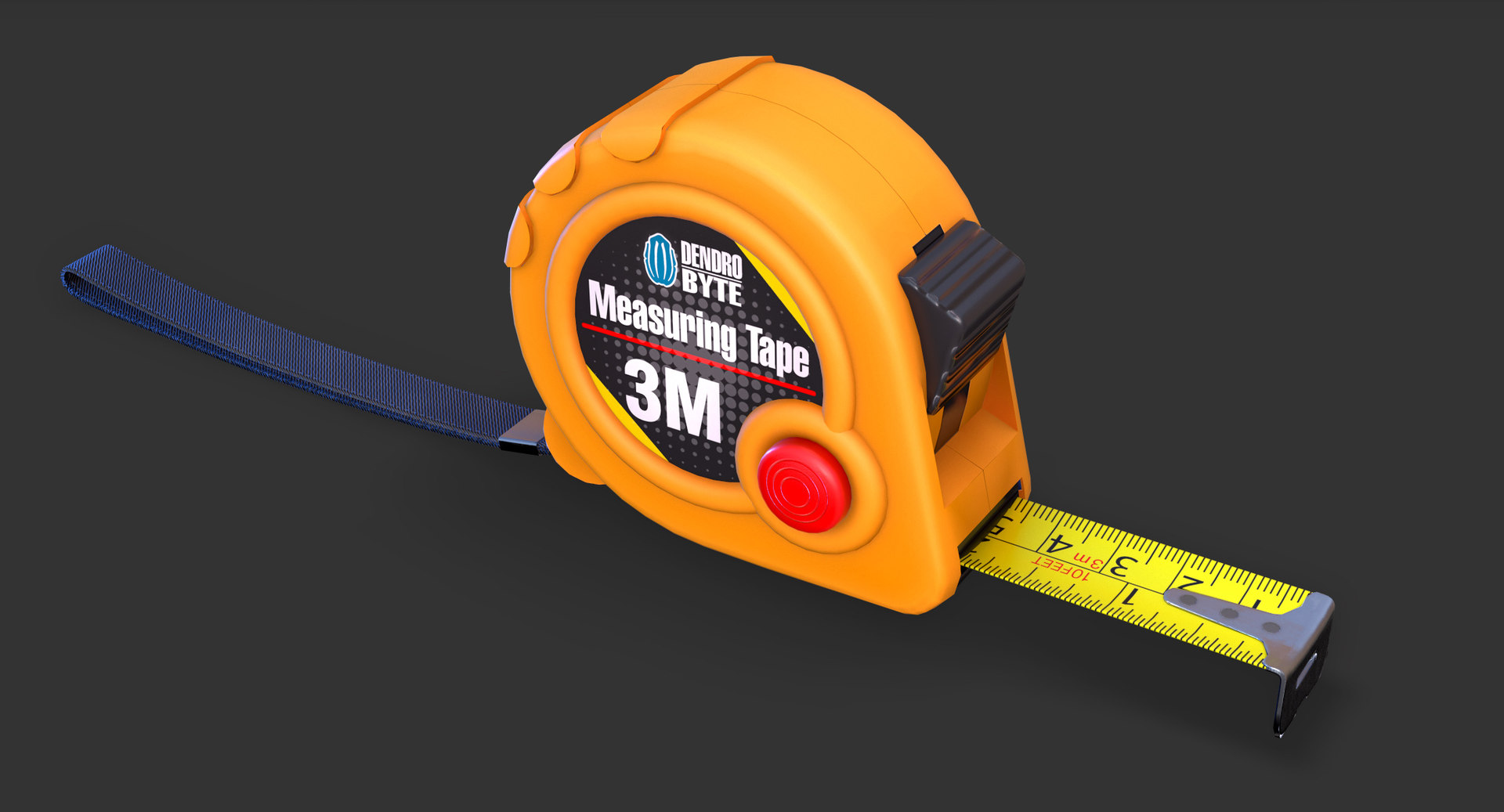 3D tape measure TurboSquid 1607154
