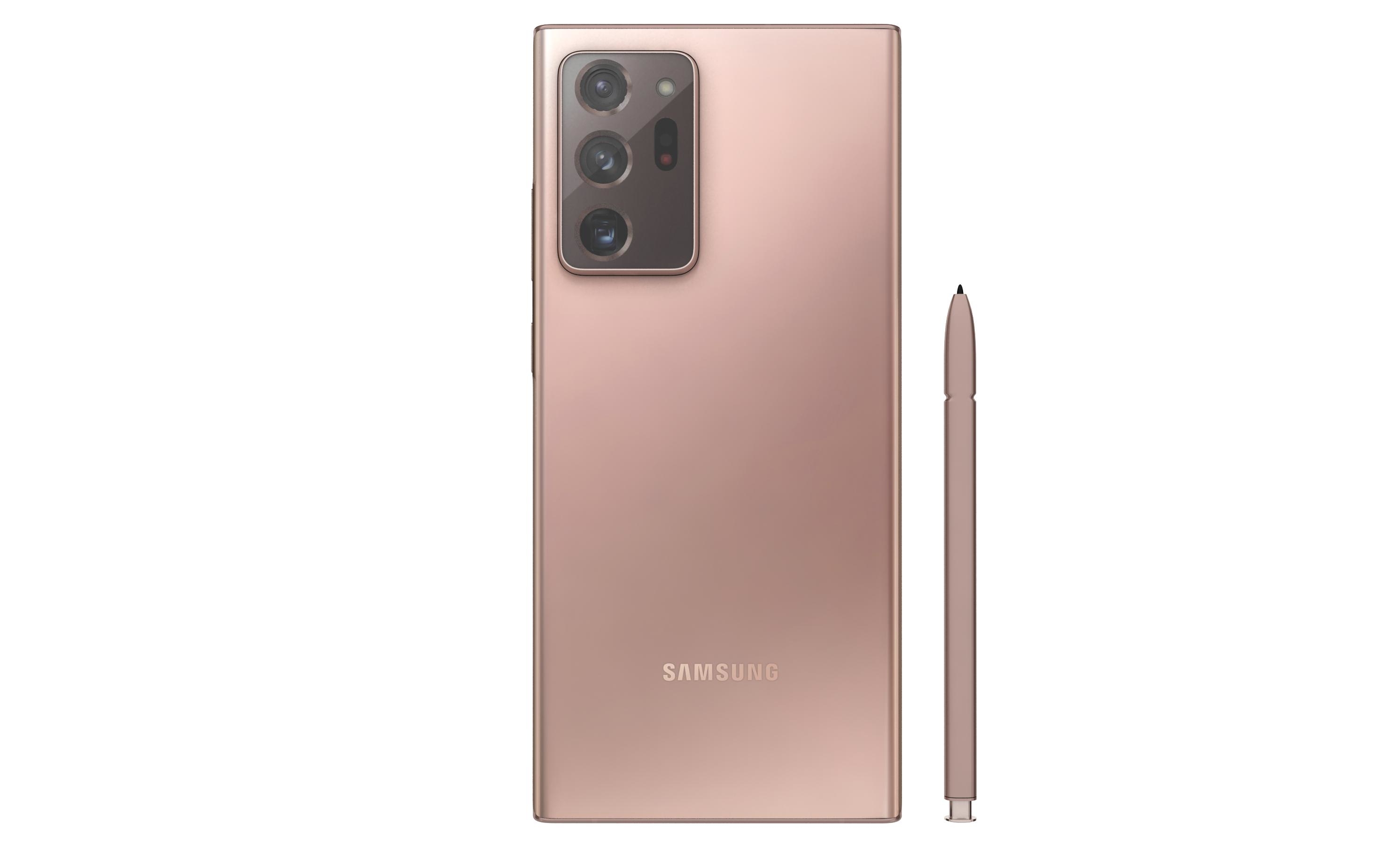 samsung galaxy note20 ultra mystic bronze3d模型