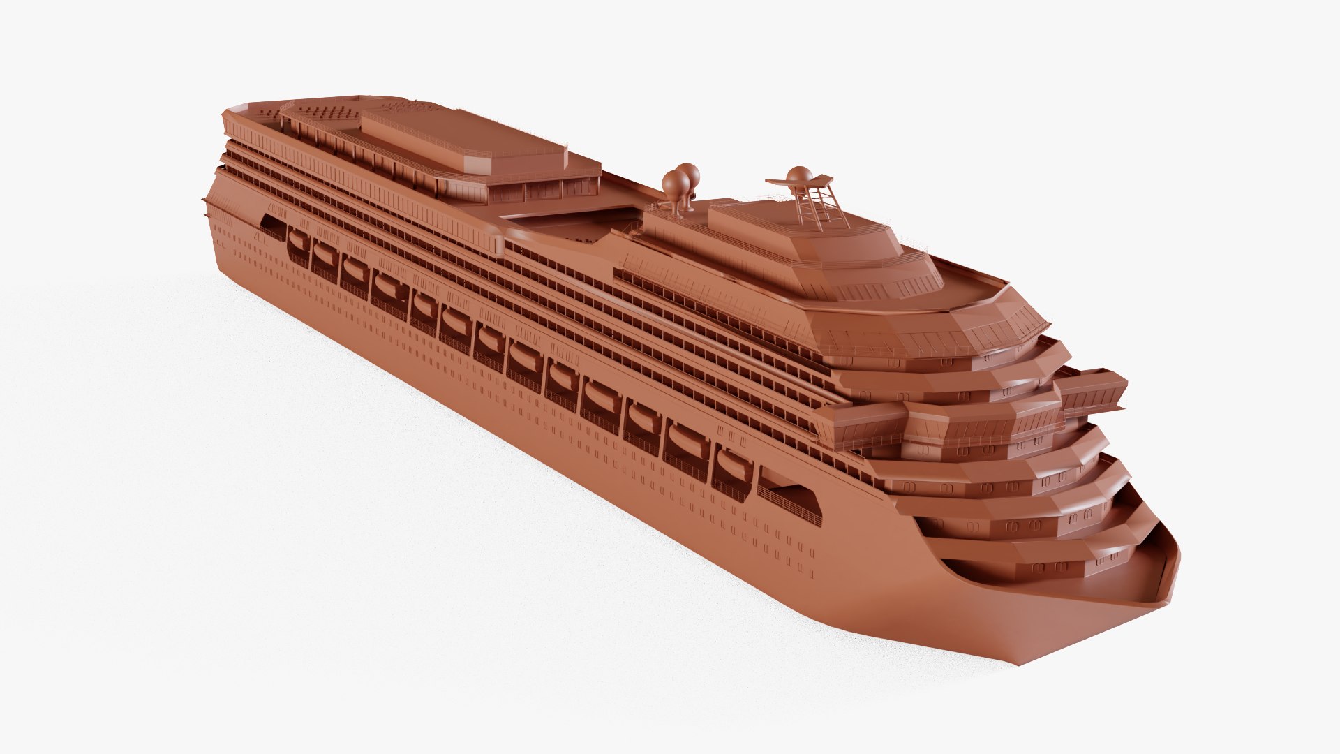 3D cruise ship - TurboSquid 1607396