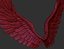 3D wings jewelry