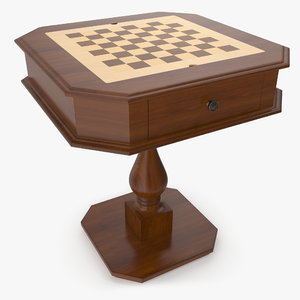 chess table 3D