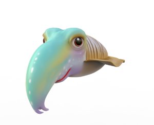 fish animation 3D