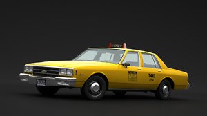 chevrolet impala taxi 3D model