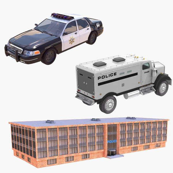 build a model police car