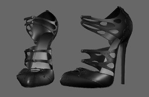 shoeshighheelboot 3D model
