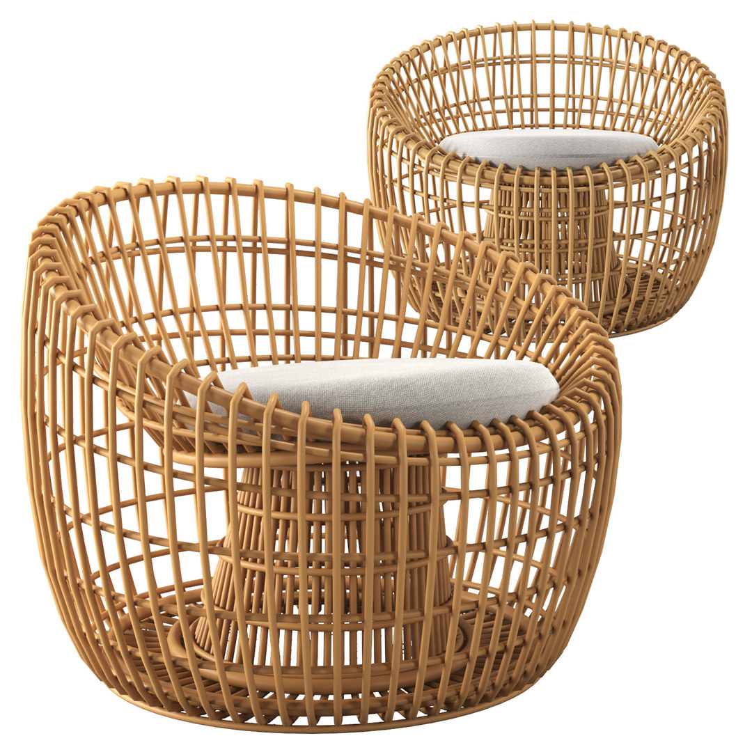 3D nest lounge chair - TurboSquid 1608722