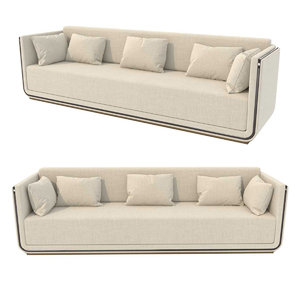 3D sofa custom beige