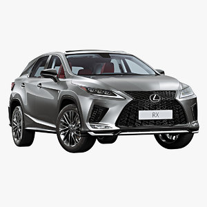 2020 lexus rx 3D model