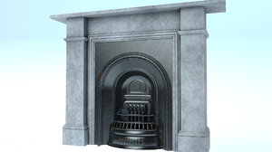 fireplace model