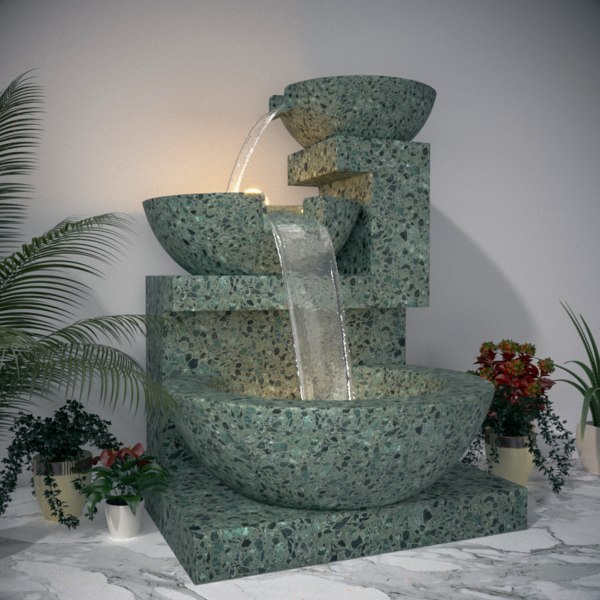 Free fountain 3D model - TurboSquid 1609230