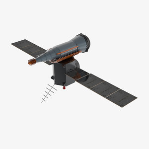 generic satellite 3D model