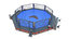 3D sport fields boxing model