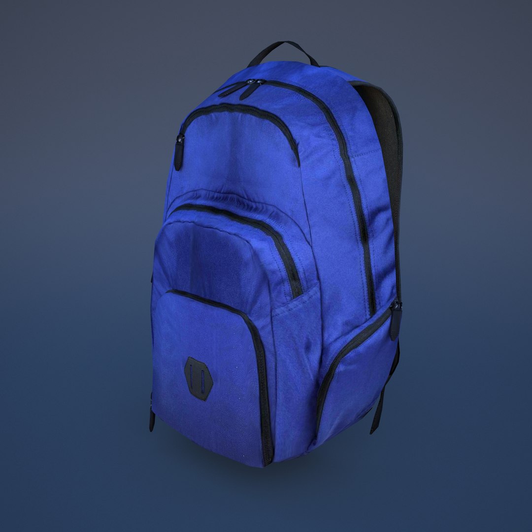 3D backpack model TurboSquid 1609958