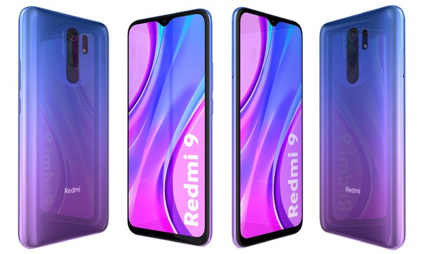 xiaomi redmi 9 sunset 3D model