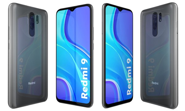 Xiaomi Redmi 9 Carbon 3d Model Turbosquid 1610122