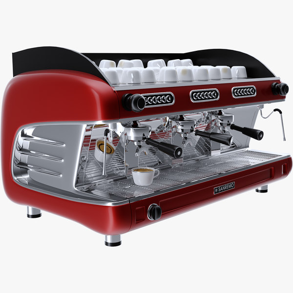 modelo 3d Máquina de café espresso tradicional Sanremo Verona - TurboSquid  1610217
