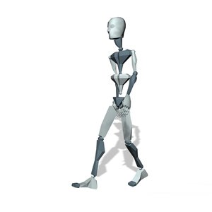 Walking freeze position 03
