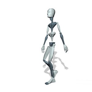 Walking freeze position 05