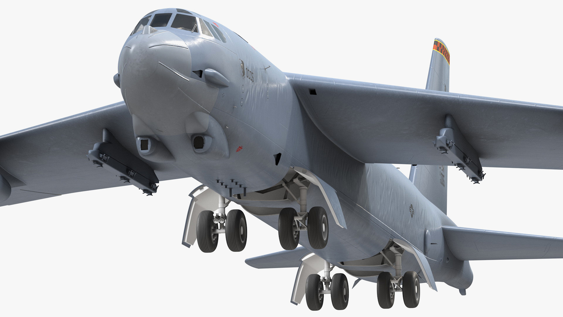 3D Boeing B52 Stratofortress Strategic - TurboSquid 1610999