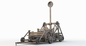 3D weaponry weapon catapult