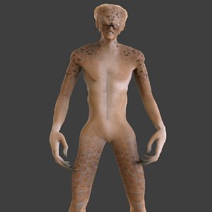 alien creature model