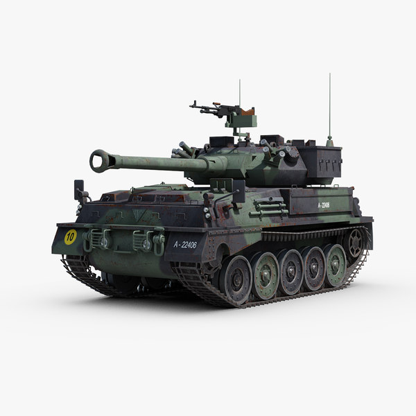 fv101 battle tank 3d max