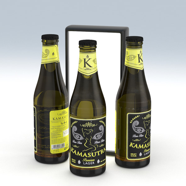 Beer Bottle Kamasutra Lager 330ml 2020 3d Model