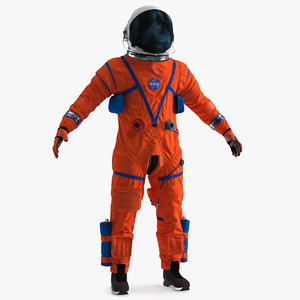 nasa ocss astronaut spacesuit 3D model
