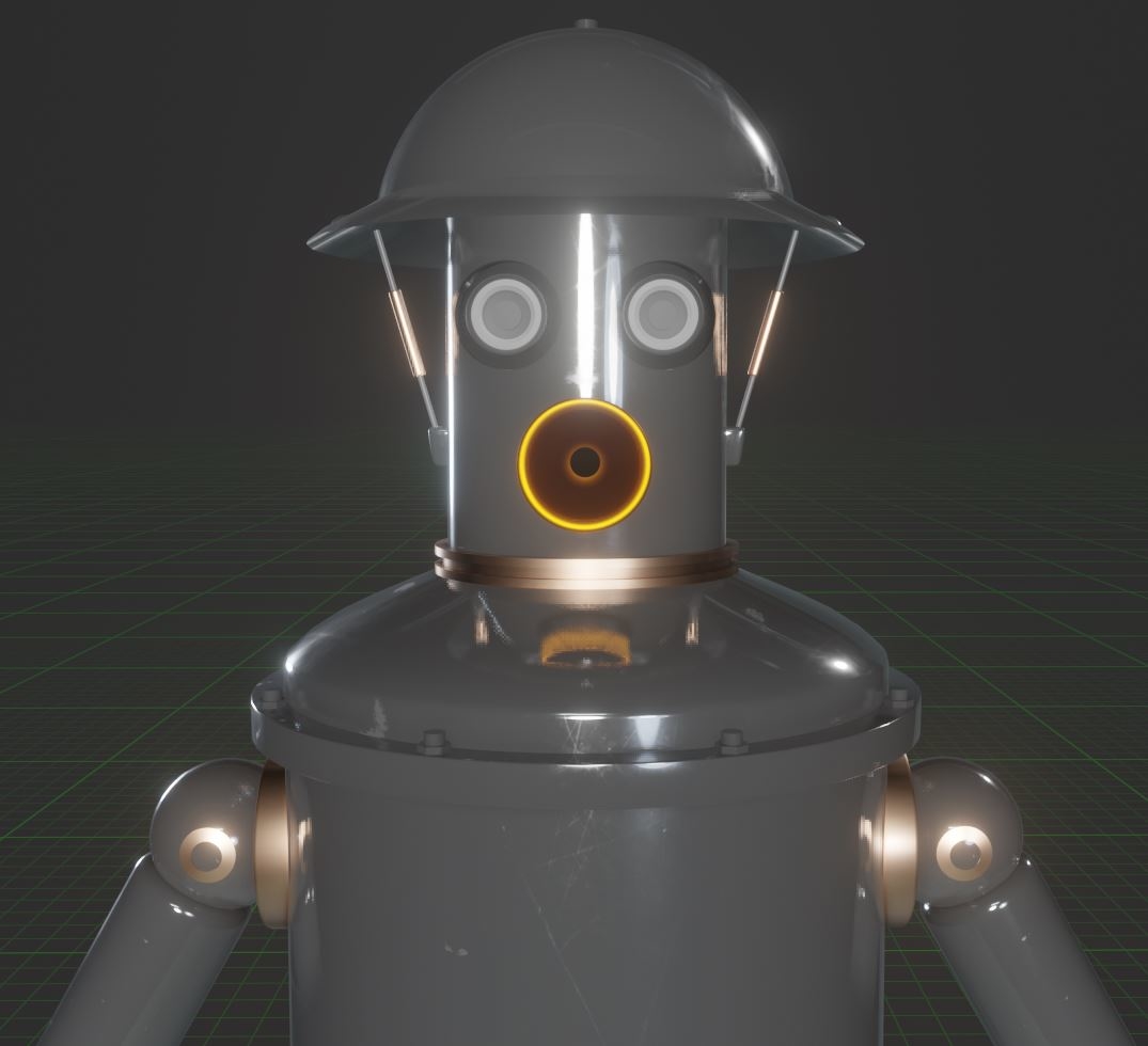 無料ボイラープレートロボット3Dモデル TurboSquid 1611150