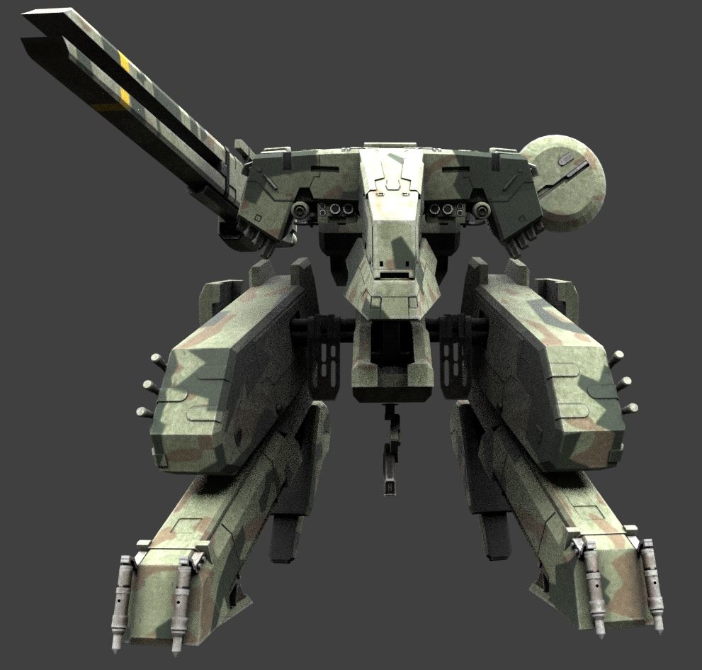 metal gear rex drawing