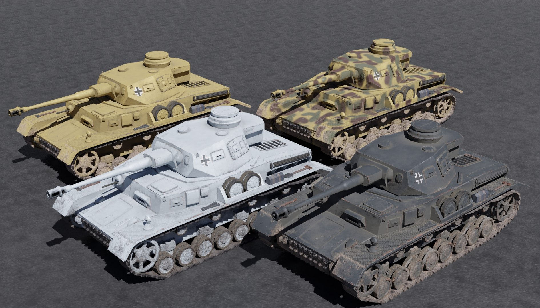 Panzer 3d Model
