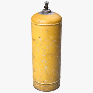 gas cylinder 3D