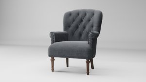 3D armchair chair model