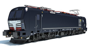 siemens vectron locomotive mrce 3D model