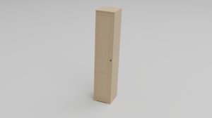 3D furniture furnishing shelf