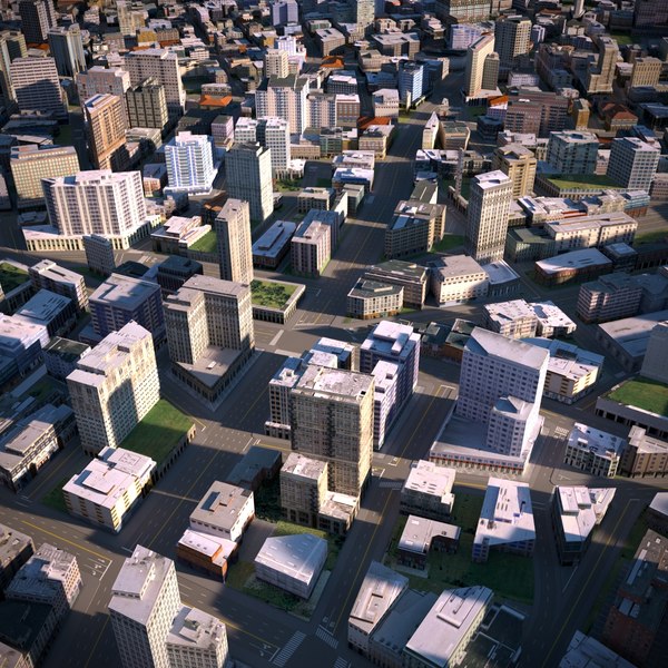 3D model city