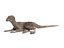 3D velociraptor feathers rigged