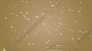 Gold background with stars