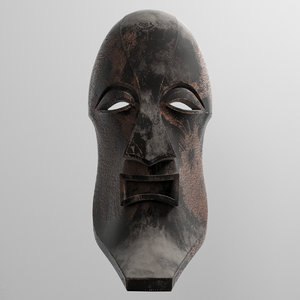 3D mask african
